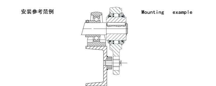 RSBW單向逆止器結構圖 RSBW單向逆止器結構圖